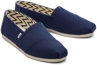 حذاء مسطح للرجال من تومز كحلي size-44-EU