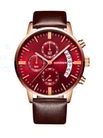 ساعة يد بثلاثة عقارب من الفولاذ طراز GS19053010 لل...