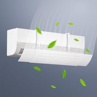 عاكس لمكيفات الهواء قابل للتعديل مضاد للصدمات مضاد...