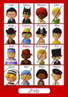 مين أنا؟ | لعبة تركيب وبطاقات من Djeco (DJ05356)