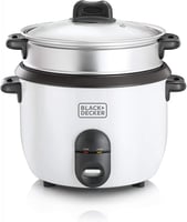 طباخة ارز كهربائية + بخار , حجم عائلي 700 واط, سعة...