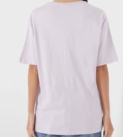 تيشيرت بياقة دائرية للنساء من جينجرsize-L