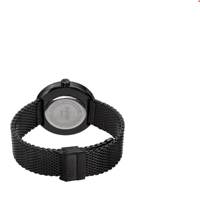 ساعة تناظرية مقاومة للماء AS8204BK للرجال