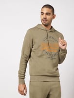 هودي مطبوع بشعار جرافيك للرجال من برودكت size-XL