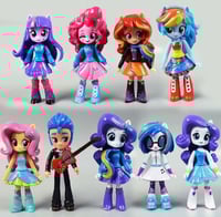 طقم 9 قطع من شخصيات My Little Pony Equestria Girls...
