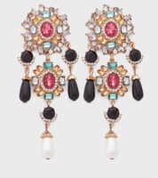 أقراط قطرة الحجر من الني