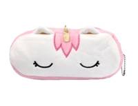 مقلمة سيمبليستي محشوة على شكل يونيكورن أبيض/وردي/أ...