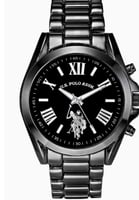 يو اس بولو اسن. ساعة كوارتز من خليط معدني للنساء U...