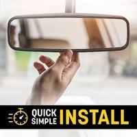 مرآة نهارية / ليلية، مرآة رؤية خلفية مقاس 10 انش M...