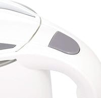 غلاية بلاستيك دون سلك من ام جوي باور، ابيض UEK-316