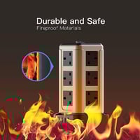 وصلة مشترك سلك كهرباء USB بطول 3 متر لمقابس الكهرب...