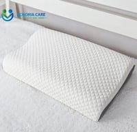 وسادة كونتور من الميموري فوم داعمة لشكل الرقبة ومر...