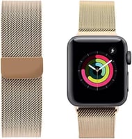 سوار شبكي اي جارد من بورودو لساعة ابل واتش 44 ملم/...