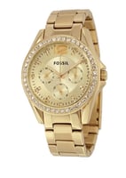 ساعة عقارب بسوار من الستانلس ستيل طراز ES3203 للنس...