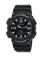 ساعة يد بعقارب/ رقمية بسوار من الراتنج طراز AQ-S81...