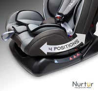 مقعد سيارة للاطفال من نيرتشير، للاطفال من سن 0-2 س...