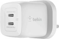 بلكن شاحن حائط مزدوج USB نوع C بقدرة 45 واط، شحن س...