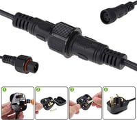 شريط اضاءة مع 25 مصباح ساطع للشرفة الحديقة والحديق...