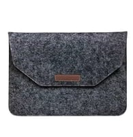 حافظة لابتوب بشاشة عرض ريتينا مقاس 13.3 بوصة رمادي...