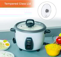 جهاز طهي الارز مع طنجرة بخارية بسعة 0.6 لتر من جيب...