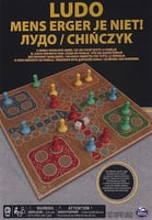 لعبة لودو بلاك جولد فويل من سبين ماستر