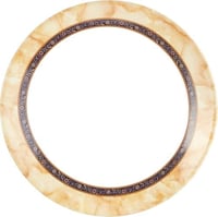 داين ويل طبق عشاء ميلامين هوتنسيا، 10.5 انش، ابيض،...