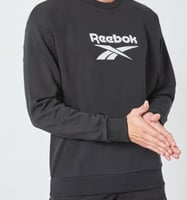 شيرت برقبة مستديرة بشعار فيكتور أسود للرجال من ريب...