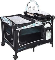 سرير اطفال ليل سنوز ديلوكس من بيبي تريند، سيركل بو...