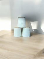 هوسرولاند طقم علب تخزين 3 قطع للسكر والشاي و القهو...