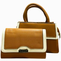 حقيبة يد نسائية حديثة مجموعة من قطعتين متعددة الال...