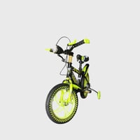 دراجة اطفال من دبليو دي ايه، 14 انش، مناسبة لعمر 4...