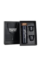 طقم مق قهوة حراري مع 2 كوب قهوة معزول أبيض من WDA