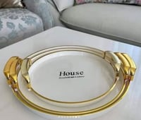 HOUSE HOLD طبق فاكهة رائع عالي الجودة مكون من 3 قط...