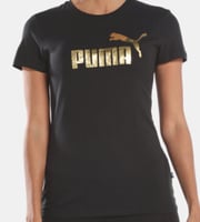 تي شيرت شعار معدني للسيدات من بوما size-L