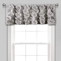 لش ديكور ستارة نافذة قصيرة مكشكشة شفافة مزخرفة من...