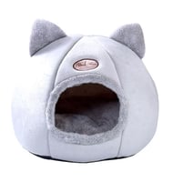 خيمة للنوم على شكل حيوان رمادي 35x32سم