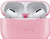 حافظة سيليكون لسماعات ابل ايربودز برو من تينجز، لو...