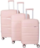 مجموعة حقائب سفر صلبة من WDA – 3 قطع دوّارة – مقاس...