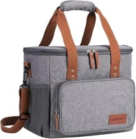 حقيبة غداء معزولة WDA LAKIDAY، حقيبة تبريد كبيرة ا...