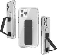 حافظة حماية كلكر شفافة مع مقبض اسود لهاتف ايفون13...