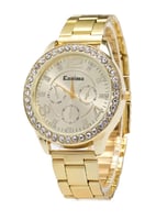 ساعة يد بعقارب مقاومة للماء طراز AWNTG 01 W0034 لل...