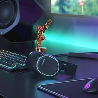 سماعة الألعاب ستيل سيريز Arctis 5 - إضاءة RGB - سم...