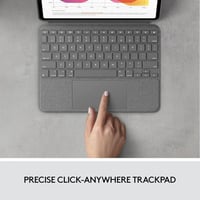 كيبورد قابلة للفصل باضاءة خلفية مع مسند ولوحة تتبع...