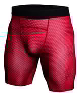 ملابس داخلية مرنة سريعة الجفاف أحمر وأسود size-3XL