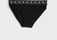 مجموعة 2 سروال بيكيني للاطفال من كالفن كلاين size-...