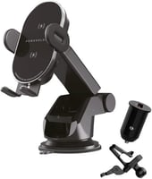 حامل شاحن سيارة 18 واط 3 في 1 للسيارة مع شاحن لاسل...