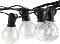 شريط اضاءة مع 25 مصباح ساطع للشرفة الحديقة والحديق...