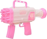 مسدس فقاعات بازوكا بلاستيك ب 24 فتحة رغوة للاطفال...