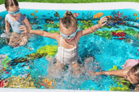 مسبح ثلاثي الأبعاد "مغامرة تحت البحر"2.62 م × 1.75...