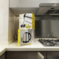 غلاية مياه كهربائية سريعة وآمنة من الستانلس ستيل ب...